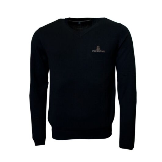 Stonehenge Illustration V Neck Jumper