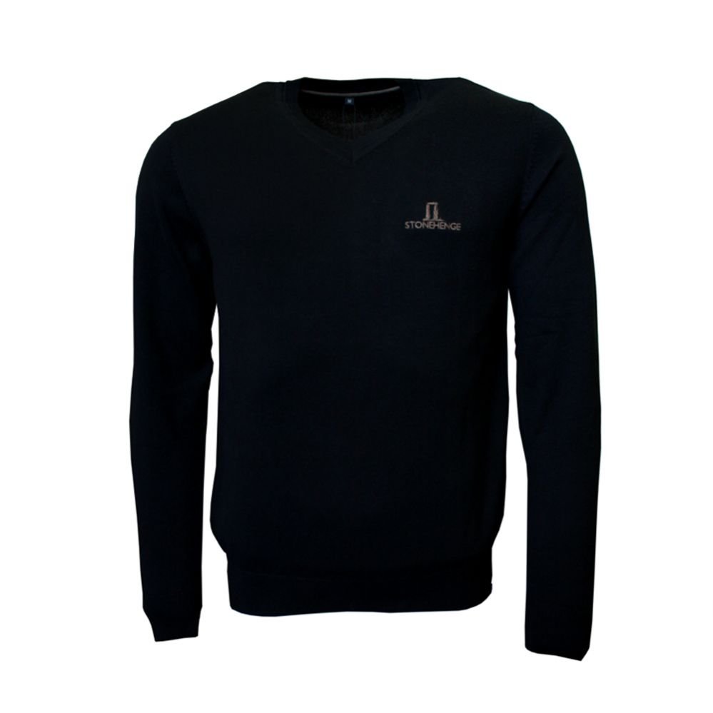 Stonehenge Illustration V Neck Jumper