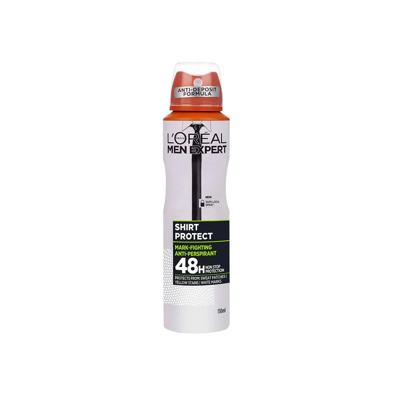 L'Oreal - Men Expert Shirt Protect 48H Anti-Perspirant Deodorant (150ml)