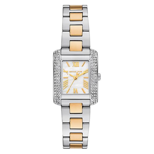 Petite Emery Pave Two-Tone Watch