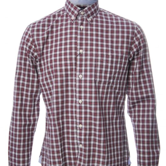 HACKETT MINI TARTAN Size: S, colour: WHITE
