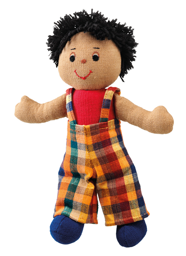 Lanka Kade Boy Doll - Brown Skin Black Hair