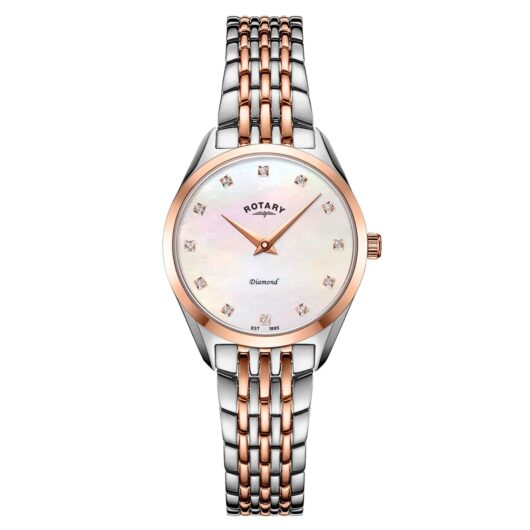 Ultra Slim 27mm Ladies Watch Mother Of Pearl